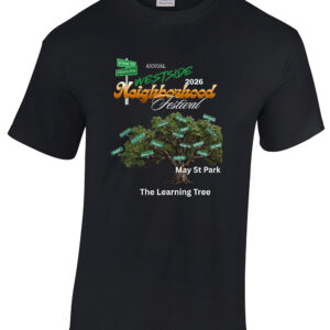 2025 Annual Westside Festival Black “Learning Tree” T-Shirt