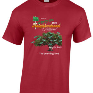 ❤️2026 Westside Festival Red “Learning Tree” T-Shirt❤️