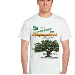 2026 Westside Festival White “Learning Tree” T-Shirt